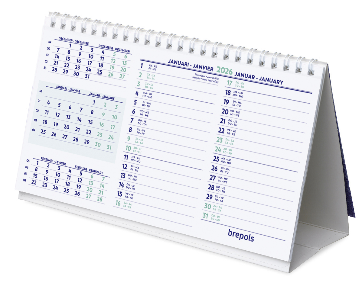 BREPOLS KALENDER STAAND  210X125