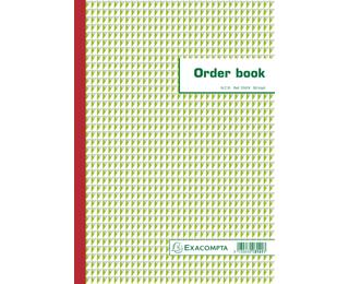 EXAC ORDERBOEK 297X21MM 3X50