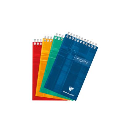 CLAIREFONTAINE SPIRAAL NOTABOEK RUIT 103X170