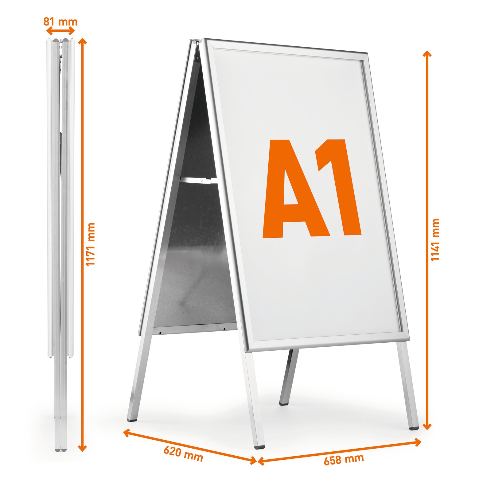 DURABLE STOEPBORD FOLD OUTDOOR A1