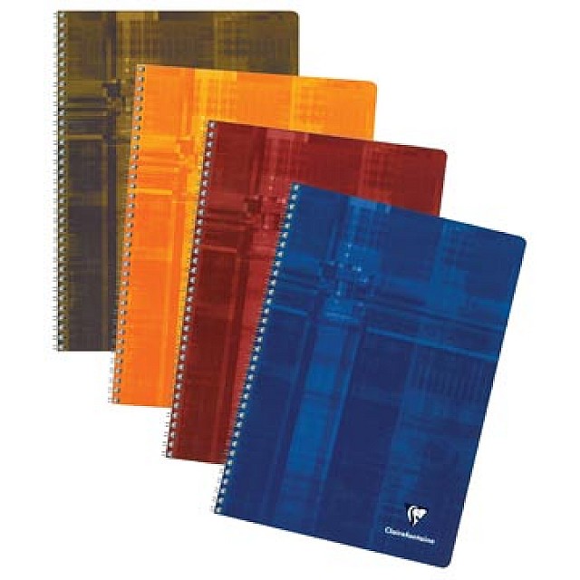 CLAIREFONTAINE SPIRAAL SCHRIFT A4 100BL LIJN