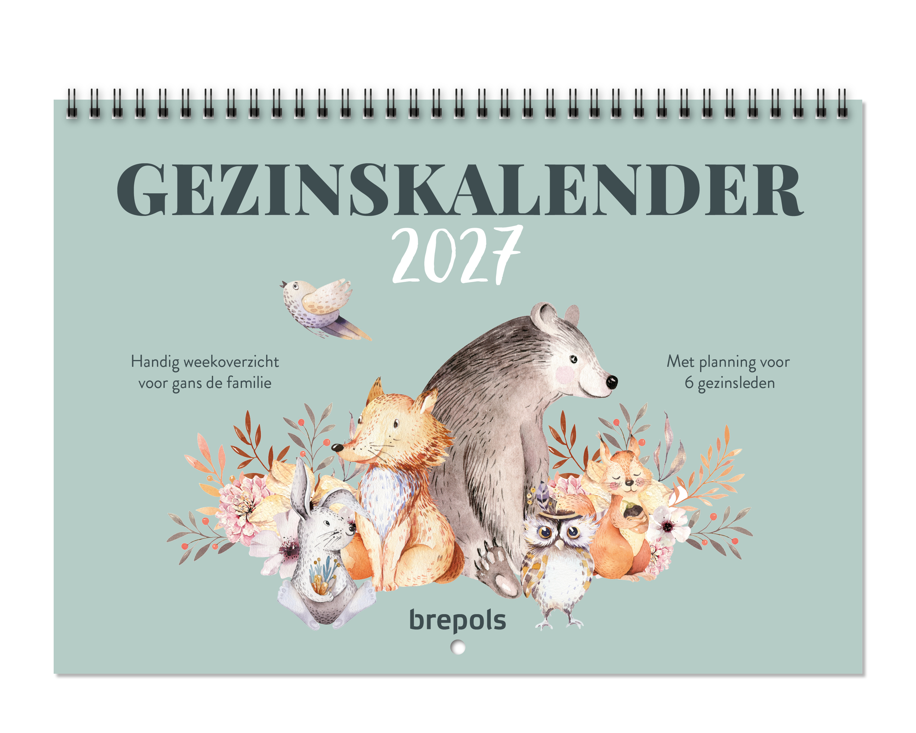 BREPOLS KALENDER GEZINS/ FAMILIE WEEK
