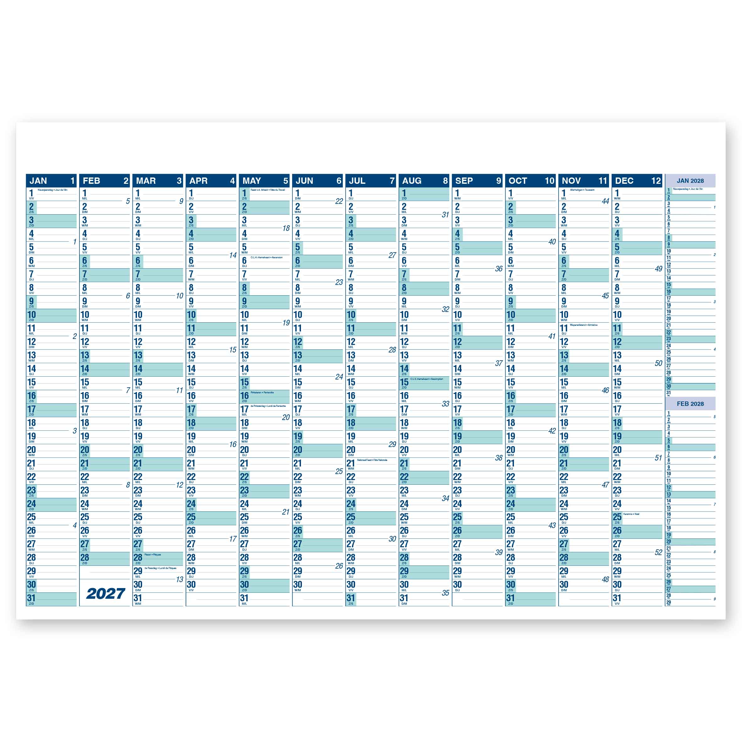 STROBBE MUURPLANNING MAXI