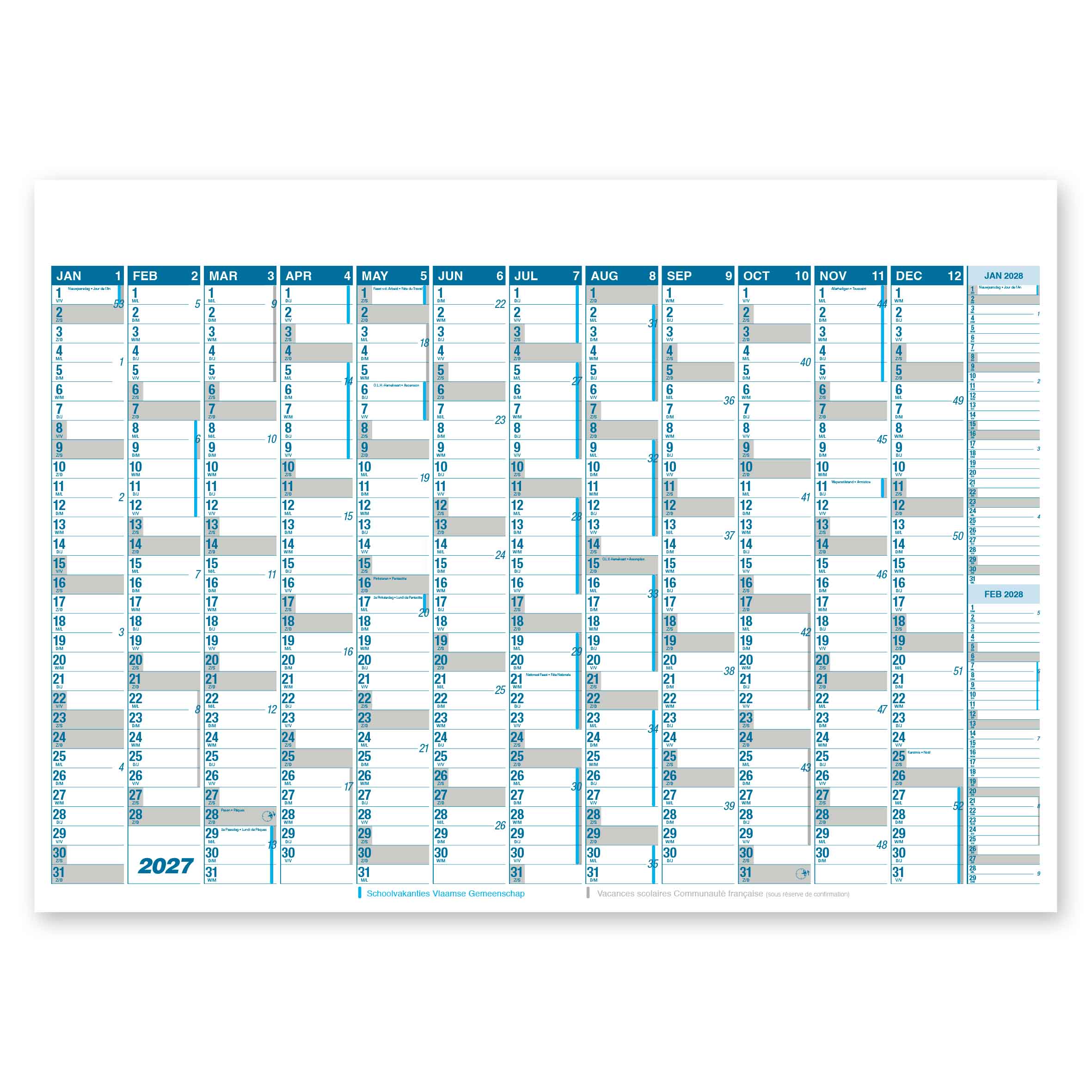STROBBE MUURPLANNING MINI