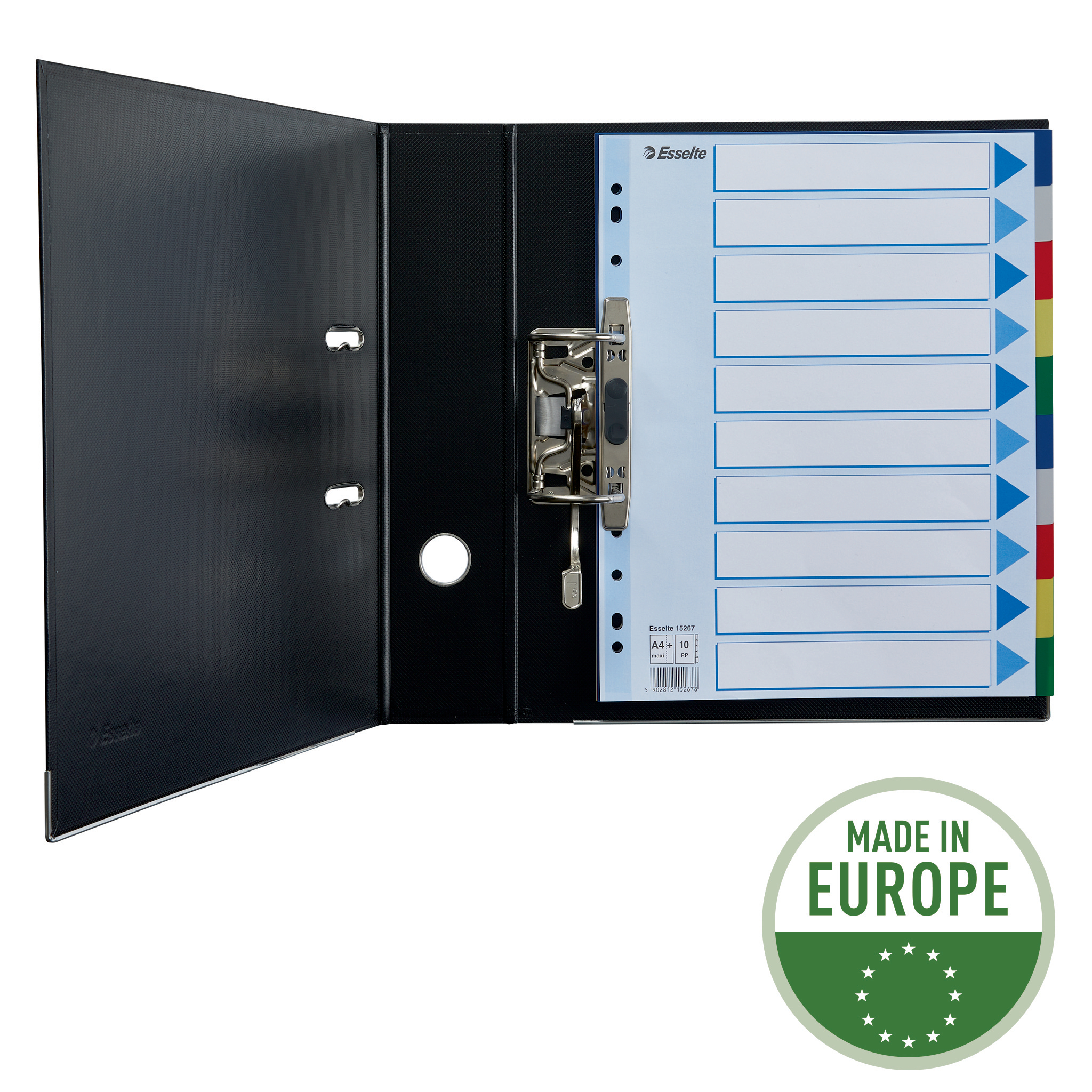 ESSELTE TABBLAD PP KLEUR 10T MAX