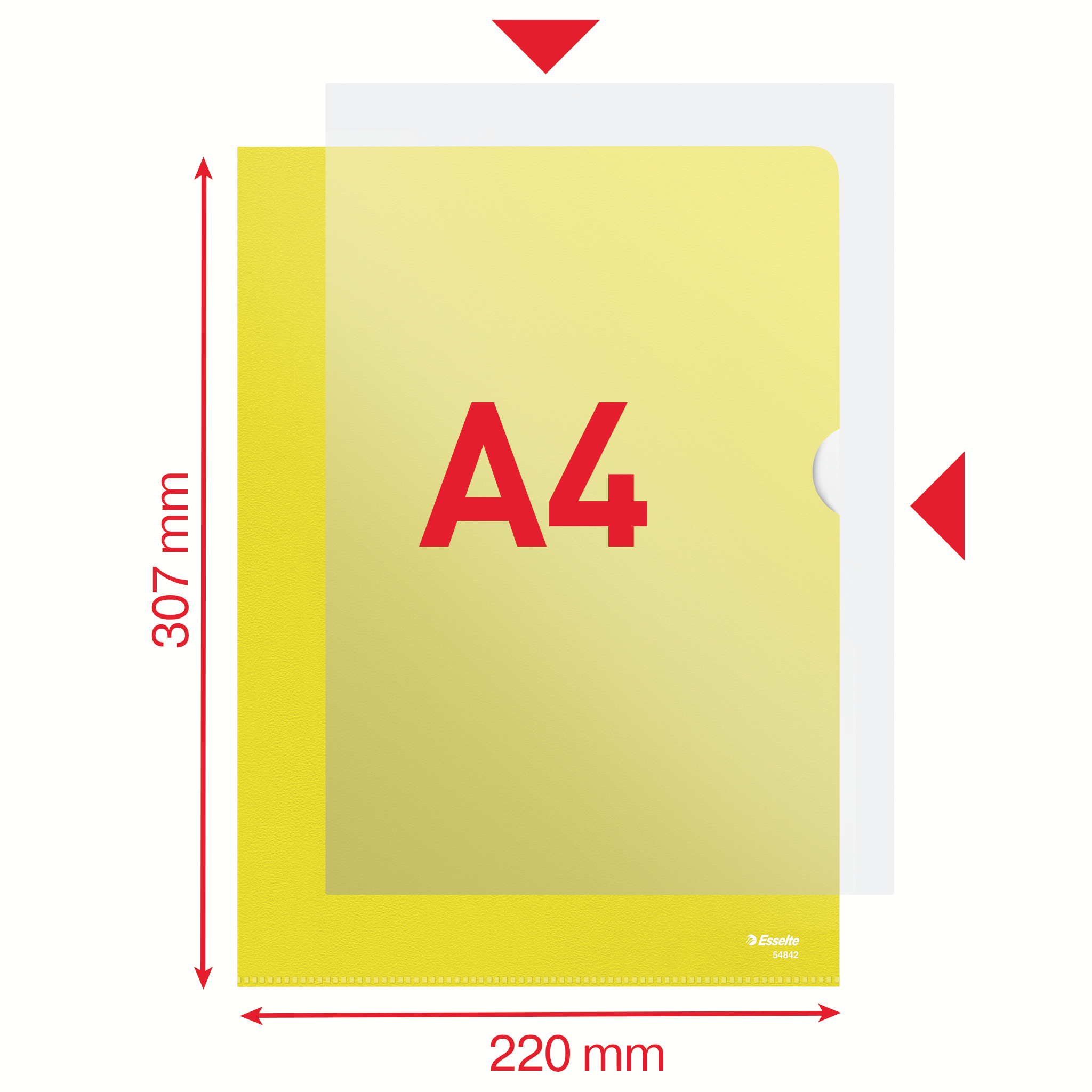 ESSELTE L-MAP PP GENERFD GEEL 100