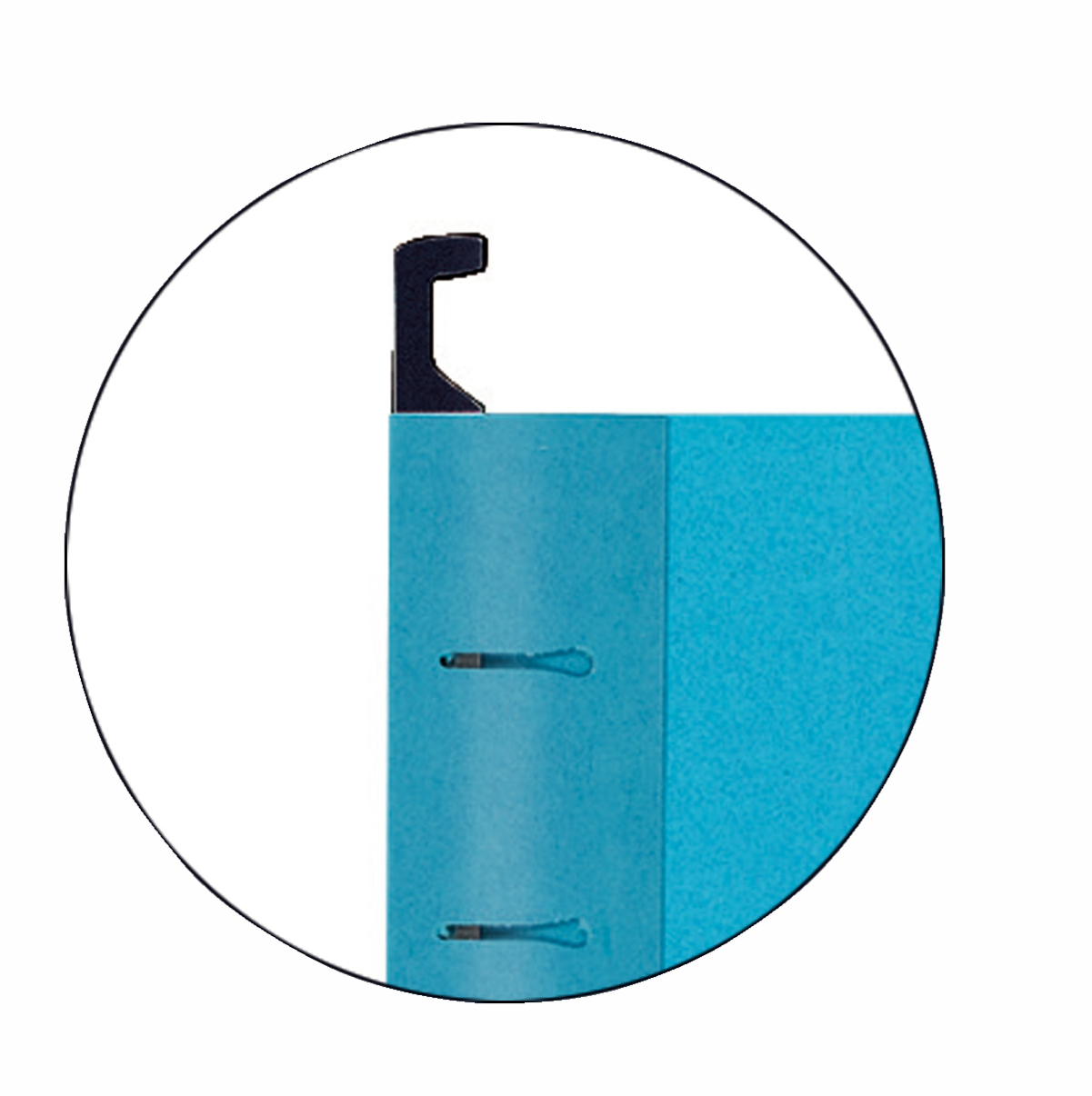 ESSELTE HANGMAP PLUS BLAUW 25ST                             