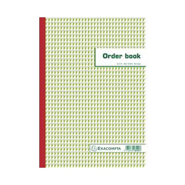 EXAC ORDERBOEK 297X21MM 3X50