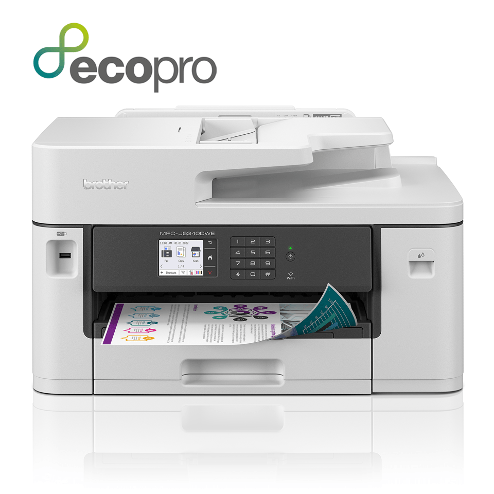BROTHER PRINTER MFC-J5340DW e 4in1 inkjet ook A3