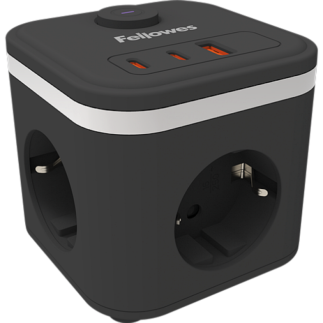 FELLOWES POWER CUBE ZWART