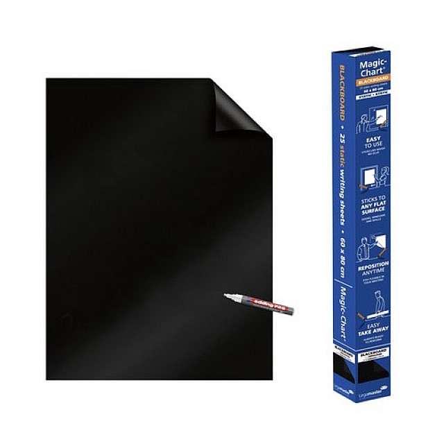 LEGA MAGIC CHART BLACKBOARD 60x80cm