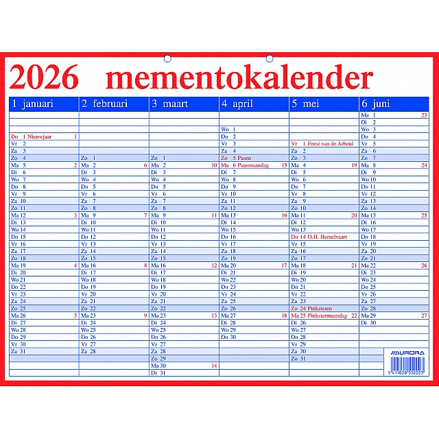 AURORA MEMENTO NL 33X42 GROOT