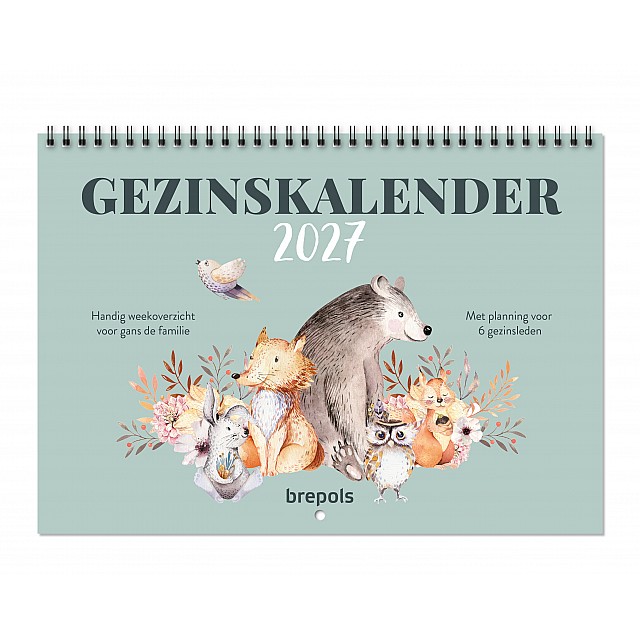 BREPOLS KALENDER GEZINS/ FAMILIE WEEK
