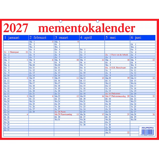 AURORA MEMENTO NL 33X42 GROOT