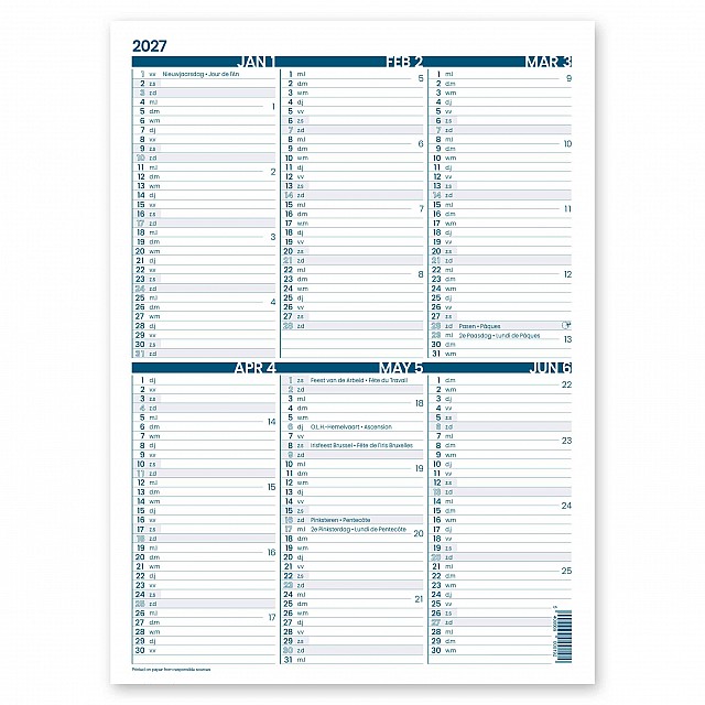 STROBBE MEMENTO KALENDER KLEIN
