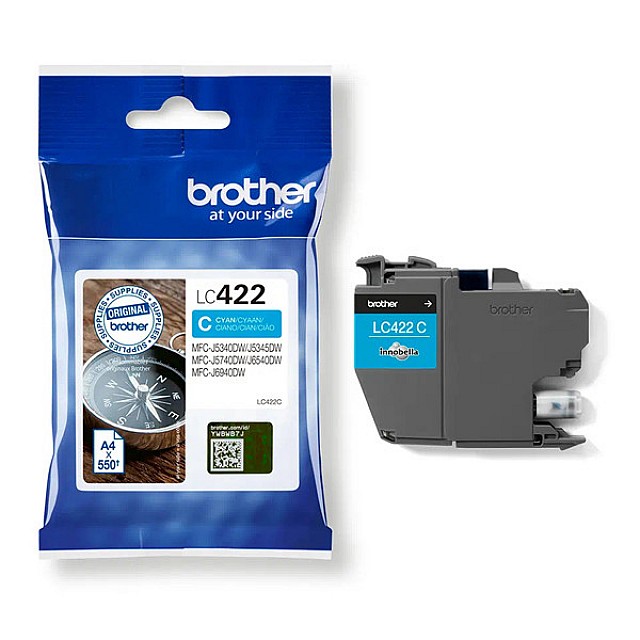 BROTHER LC422C Ink Cartridge For BH19M/B Compatible with MFC