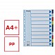 ESSELTE TABBLAD PP KLEUR 10T MAX