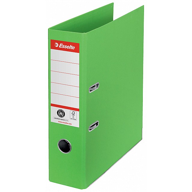 ESSELTE ORDNER 75MM GROEN 10ST