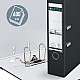 LEITZ ORDNER PP A4 8CM ZWART