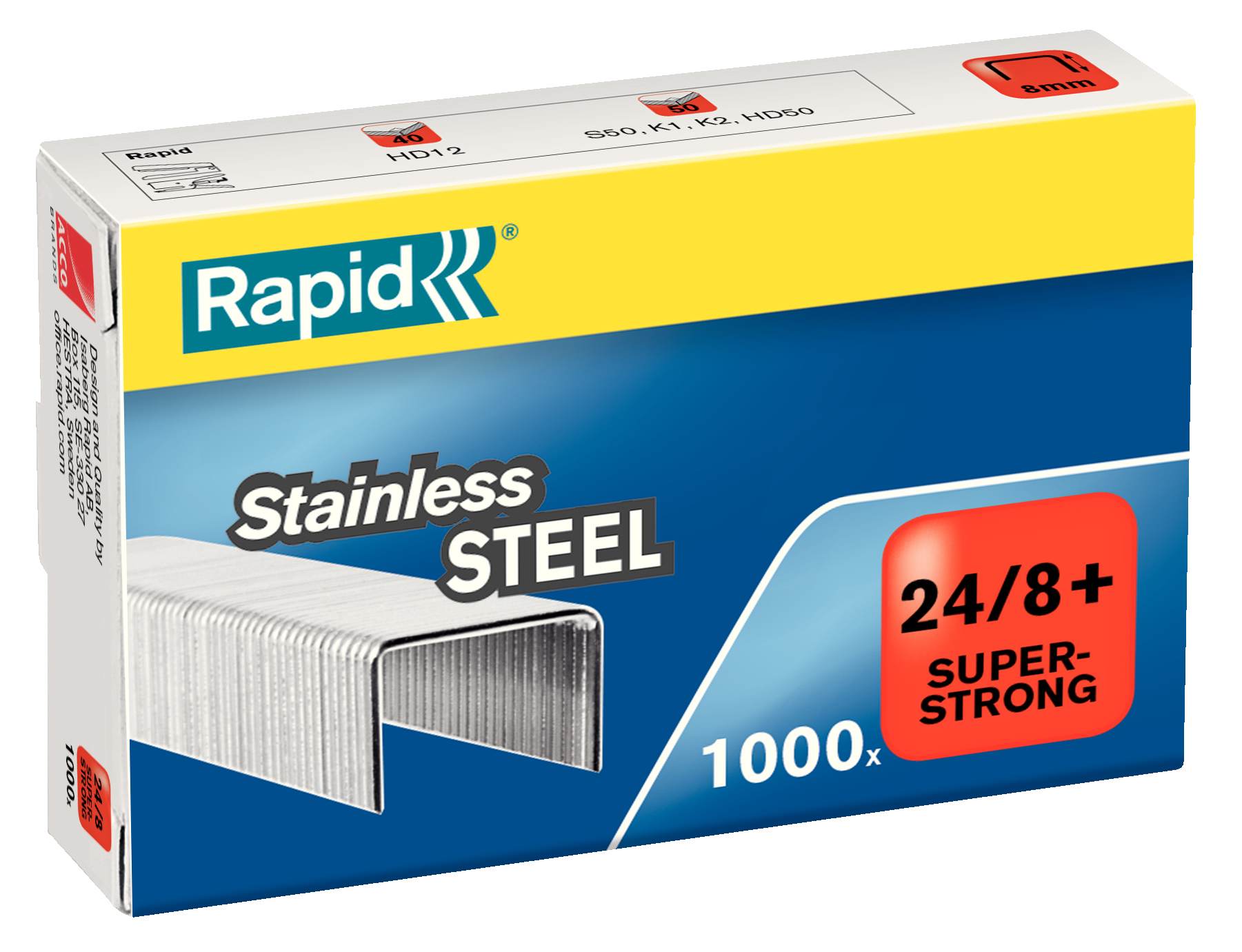 NIETJES RAPID 24/8 RVS 1000X