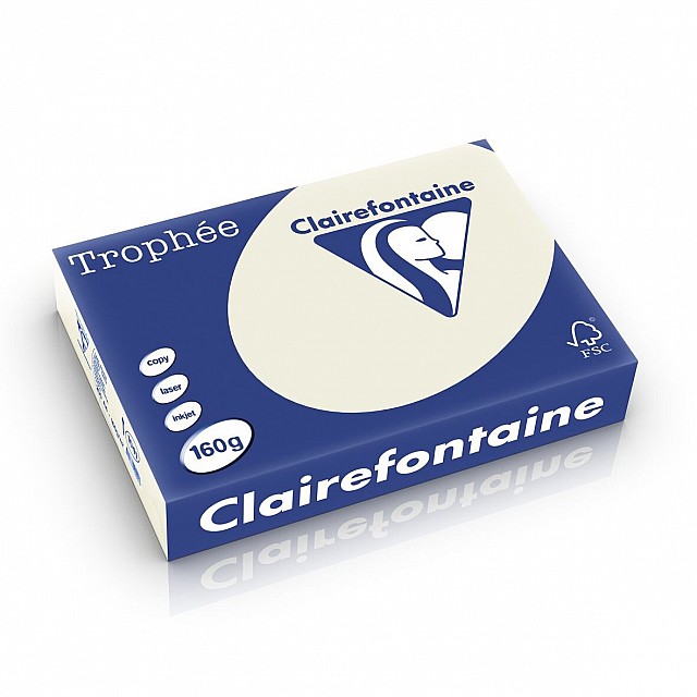 TROPHEE A4 160G PARELGRIJS A4 250V