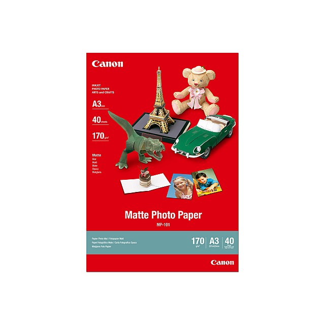 CANON MP-101 matte photo paper 170g/m2 A3 40 sheets 1-pack