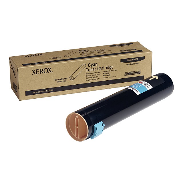 XEROX Phaser 7760 tonercartridge cyaan standard capacity 25.
