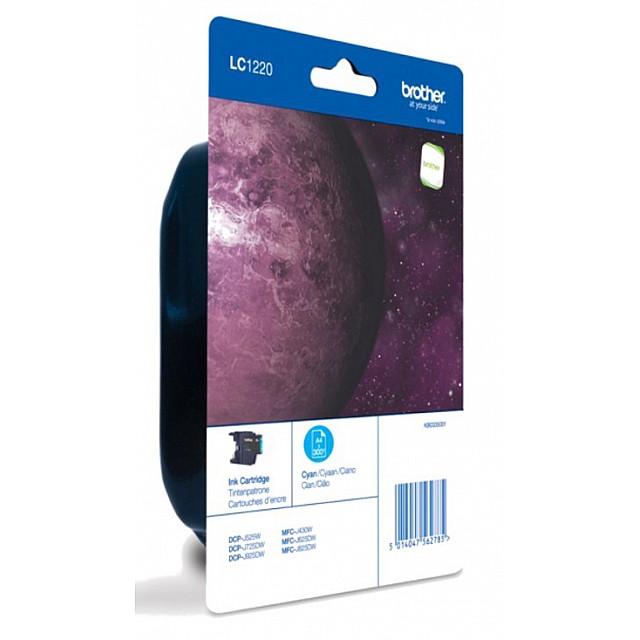 BROTHER LC-1220 inktcartridge cyaan standard capacity 300 pa