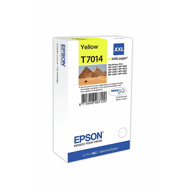 EPSON WP4000/4500 inktcartridge geel extra high capacity 3.4