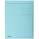 DOSSIERMAP 3KLEP L BLAUW 50X
