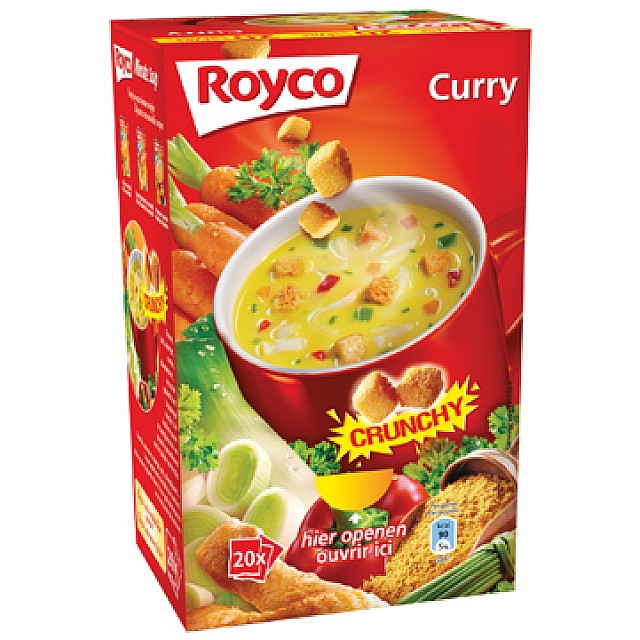ROYCO SOEP CURRY + KORSTJES 20st