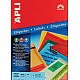 ETIKET APLI BLAUW 100X