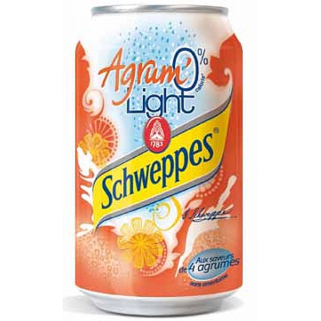 SCHWEPPES AGRM LGHT 33CL 4X6PK