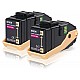 EPSON AL-C9300N tonercartridge magenta standard capacity 2 x