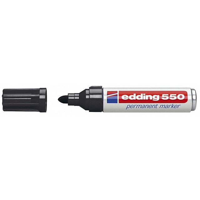 MARKER EDDING 550 ZWART ROND