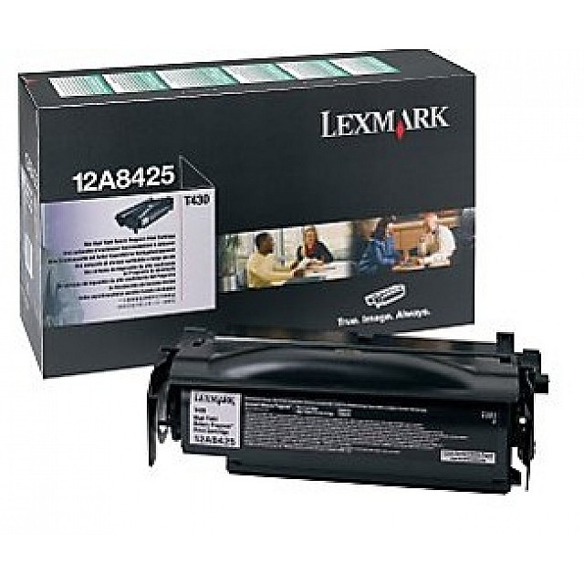 LEXMARK T430 tonercartridge zwart high capacity 12.000 pagin