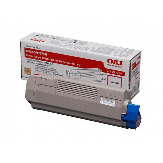 OKI C5650, C5750 tonercartridge magenta standard capacity 2.