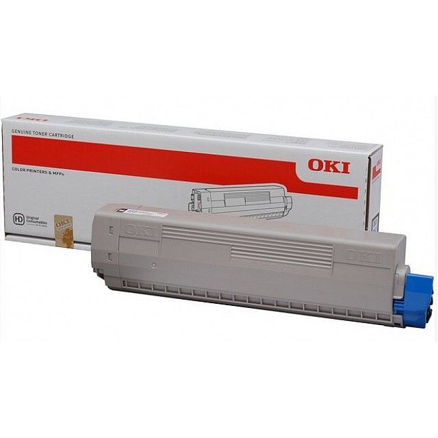 OKI C831 C841 tonercartridge zwart standard capacity 10.000