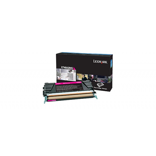 LEXMARK X746, X748 tonercartridge magenta standard capacity