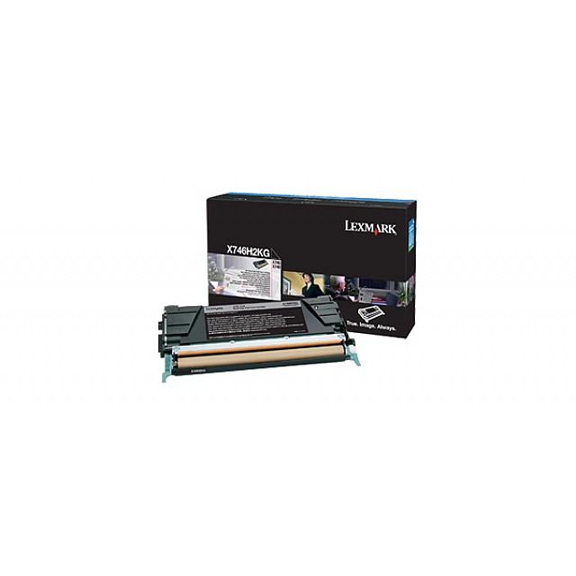 LEXMARK X746, X748 tonercartridge zwart high capacity 12.000
