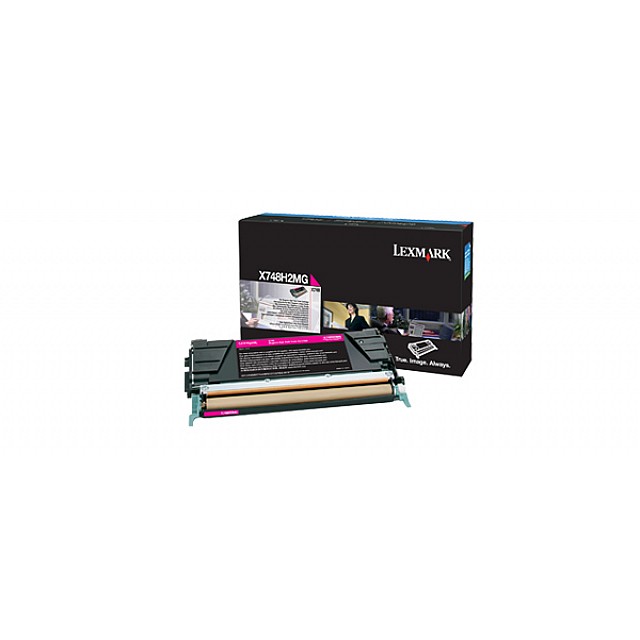 LEXMARK X748 10K tonercartridge magenta high capacity 10.000