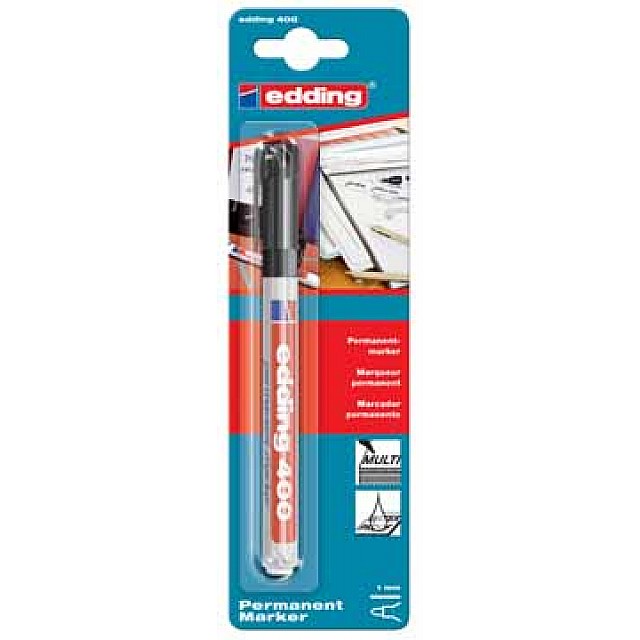 MARKER EDDING 400 ZWART BLS 1