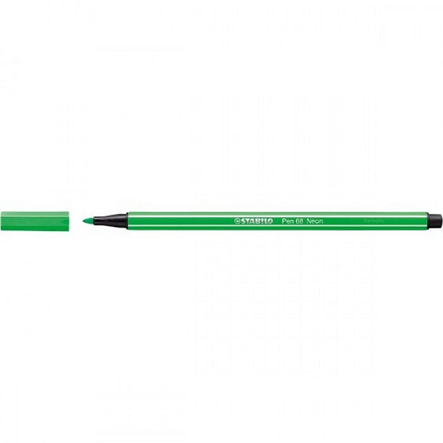 STABILO PEN 68 FLUO GROEN