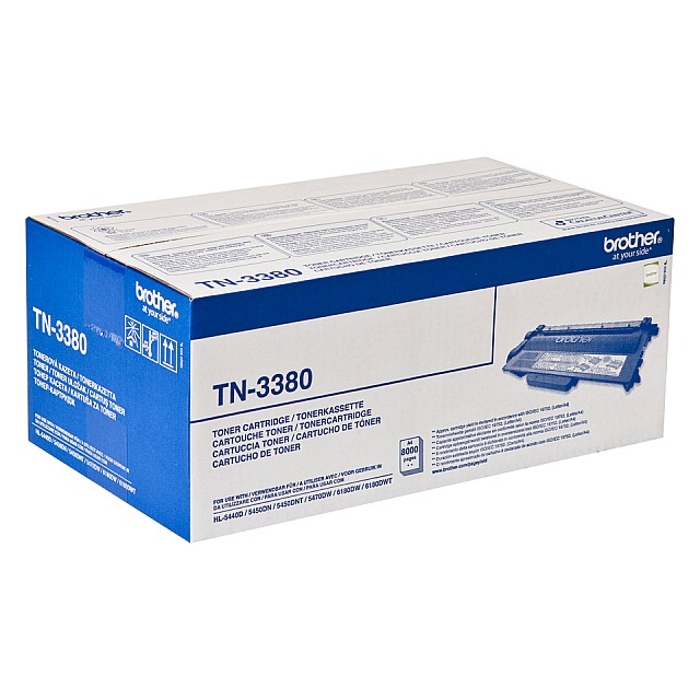 BROTHER TN-3380 toner zwart high capacity 8.000 pagina s 1-p