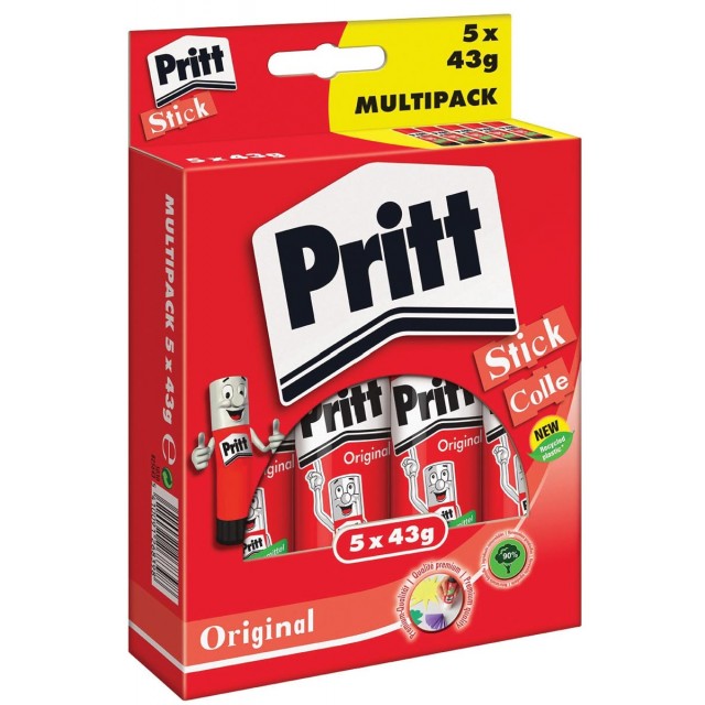 PRITT LIJMSTIFT 5X43G BLS