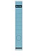 LEITZ RUGETIKET 4CM ZELFKLEVEND BLAUW