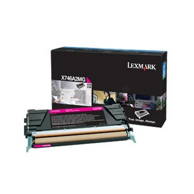 LEXMARK X746, X748 tonercartridge magenta standard capacity
