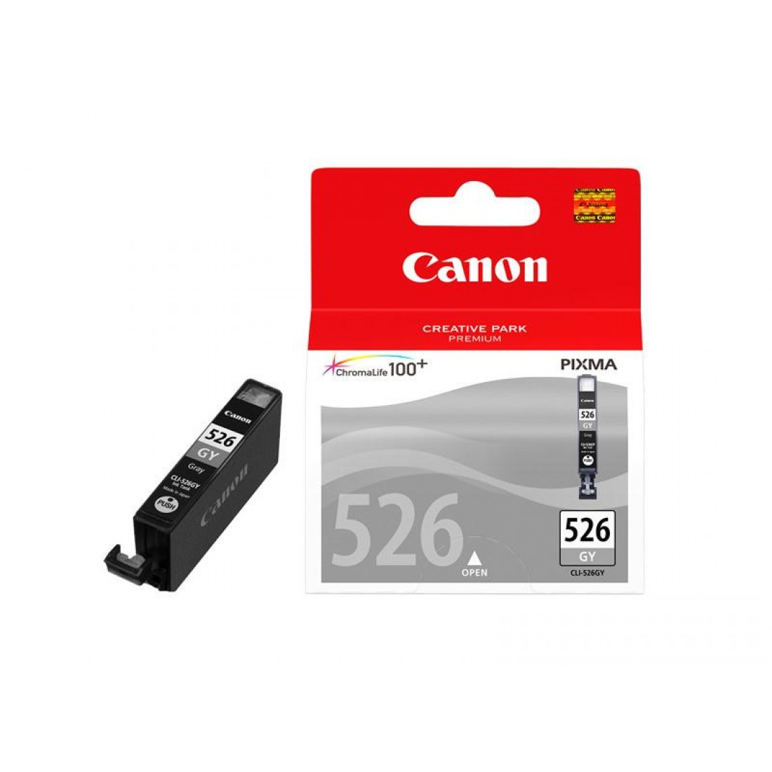 CANON CLI-526G inktcartridge grijs standard capacity 9ml 1-p
