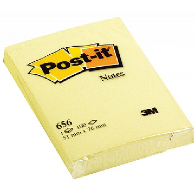 POST-IT NOTES 51X76 656 12ST NETTO