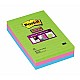 POST-IT NOTES SUPER STICKY 102X152 3KLEUREN GELIJND